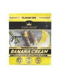 Photograph of product: ACC- King Palm flavor tips Banana Cream