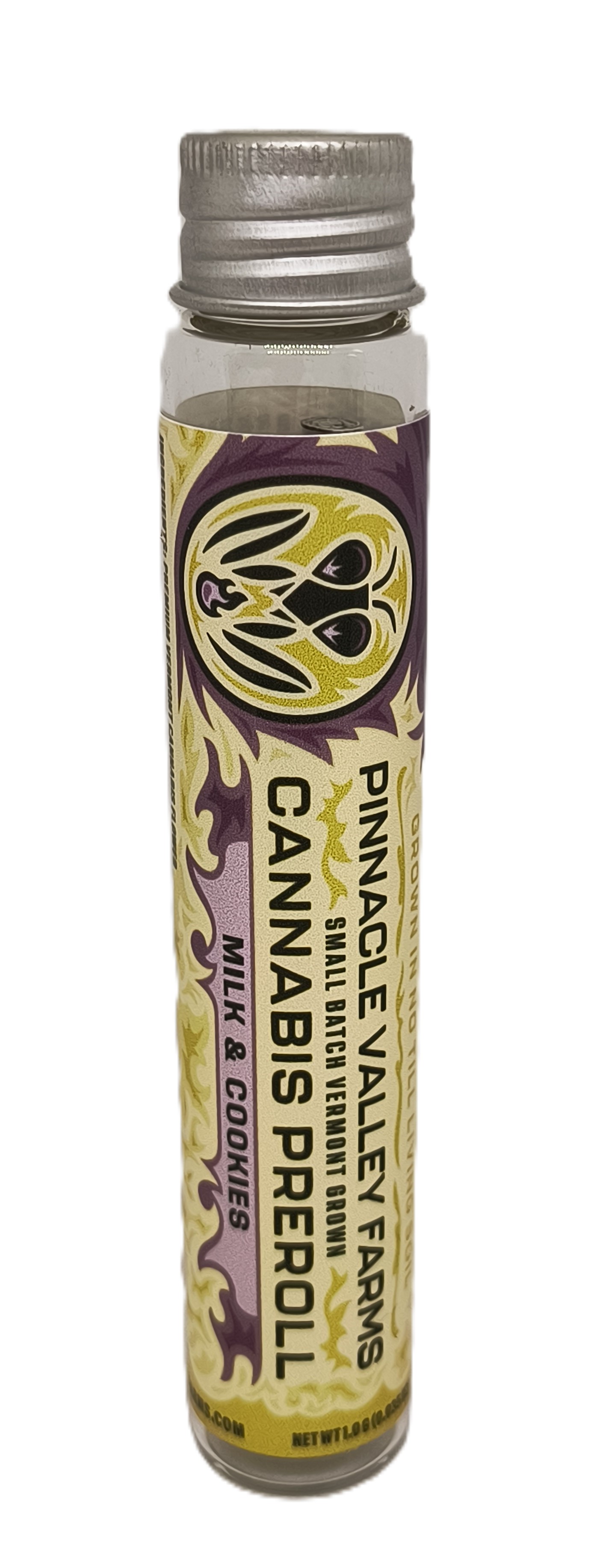 Photograph of product: Milk and Cookies Pre-Roll | Pinnacle Valley