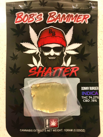Photograph of product: Donny Burger Shatter | 2g