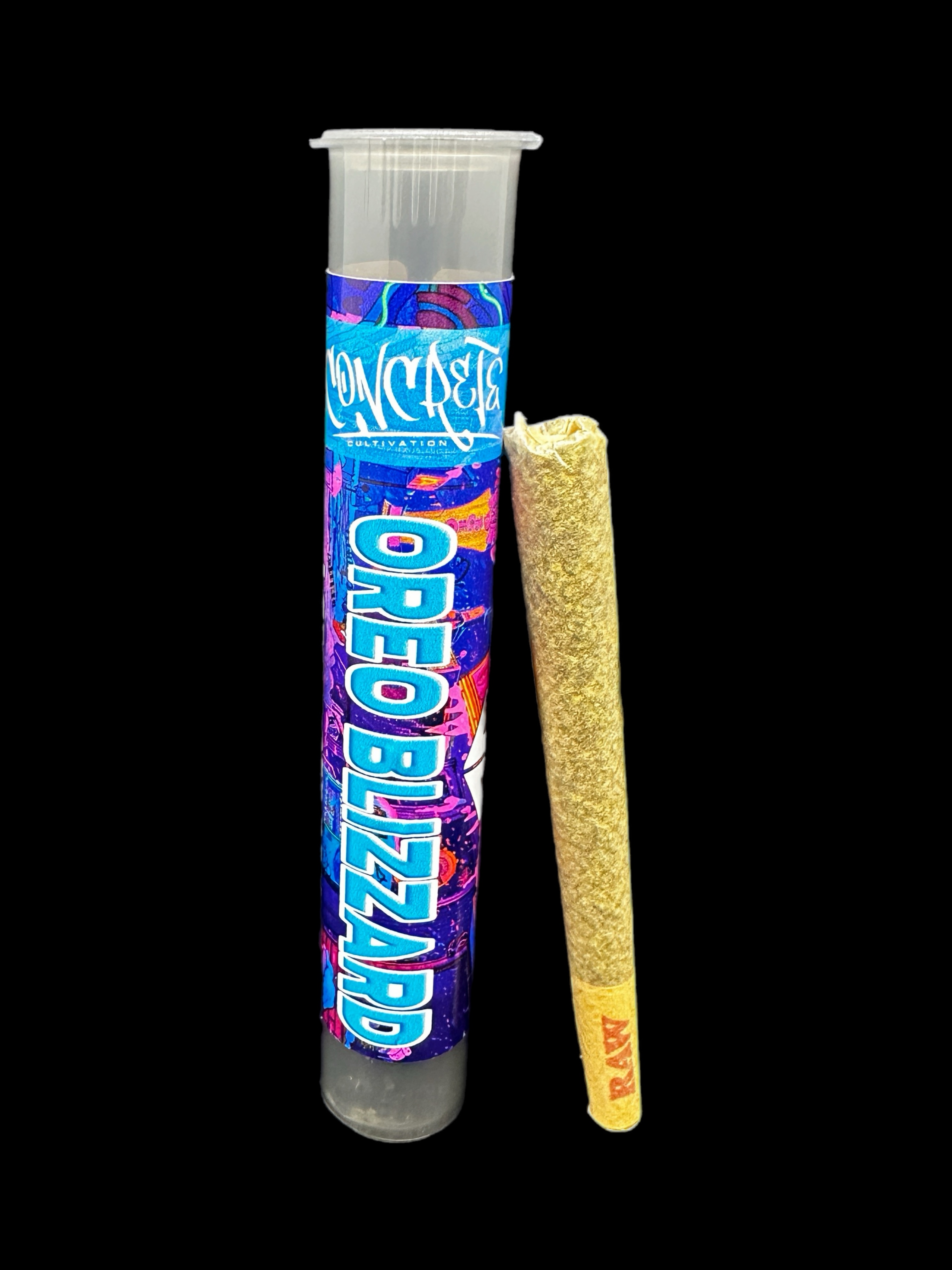 Photograph of product: Concrete Cultivation: Oreo Blizzard Pre-roll