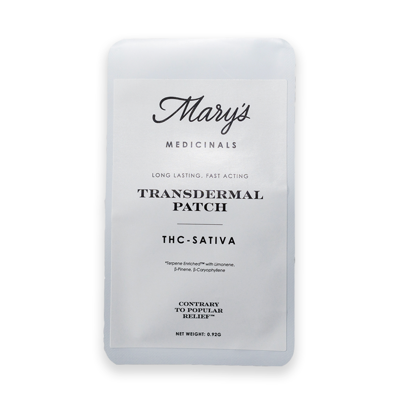Photograph of product: Mary's Medicinals | TD Patch | Oui'd