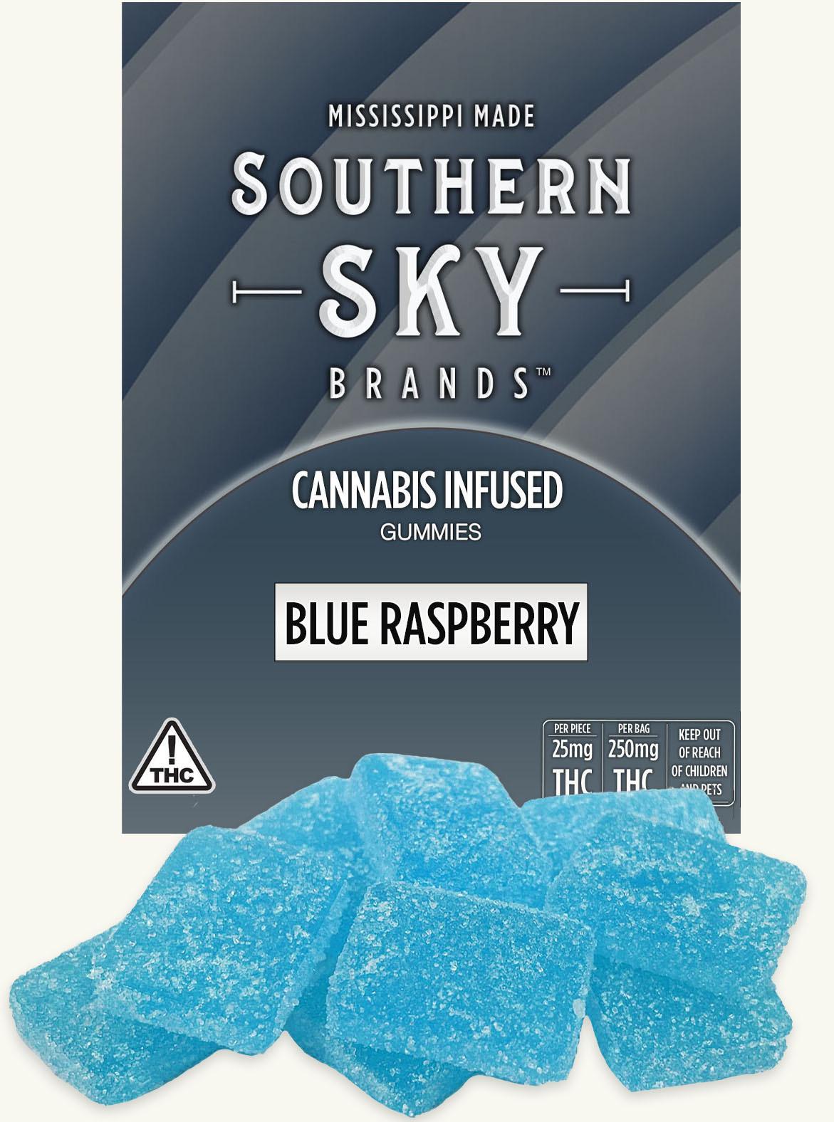 Photograph of product: Blue Raspberry | Gummies 250mg