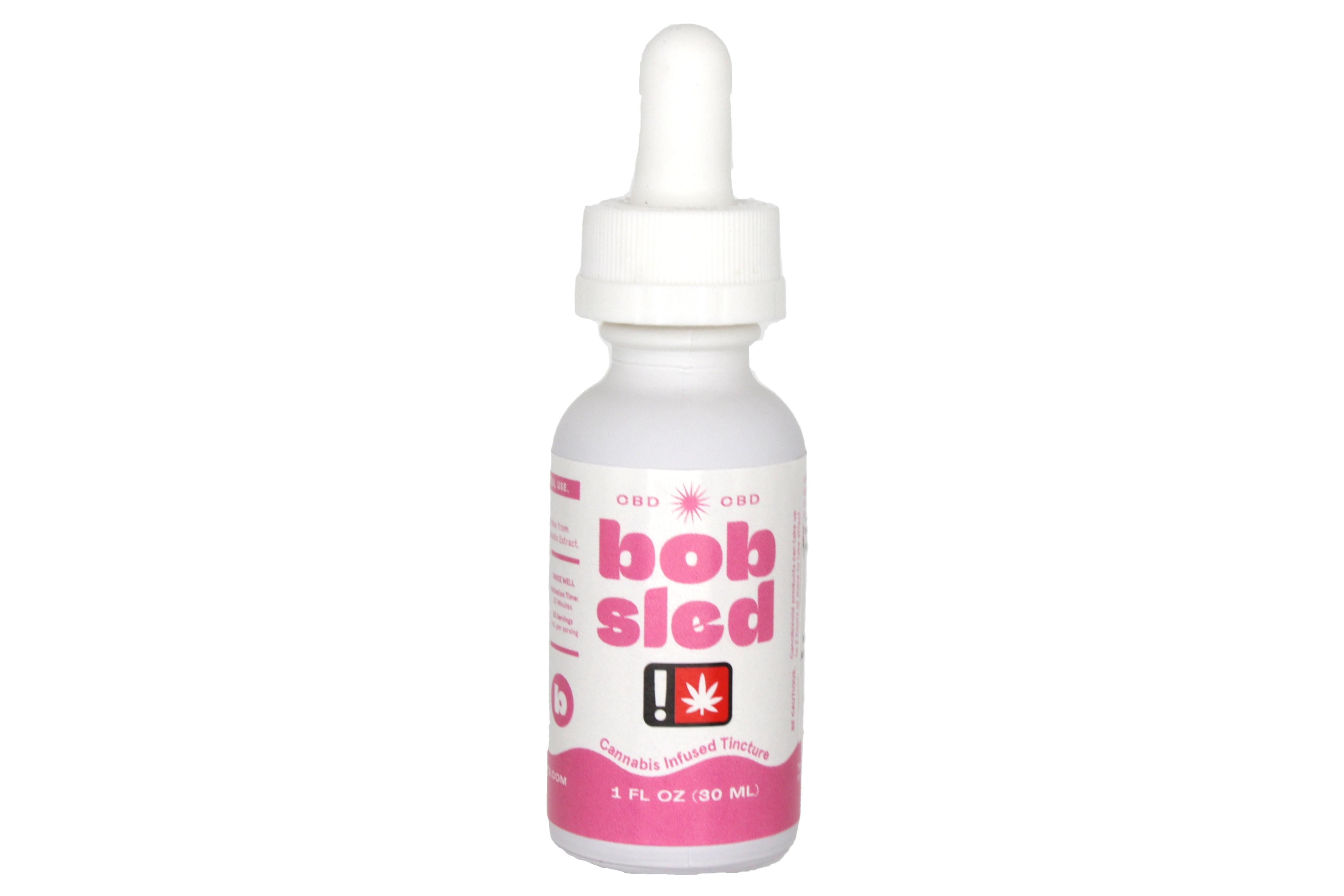 Photograph of product: Bobsled - ACDC 1:2 (H) - Tincture 1,000mg