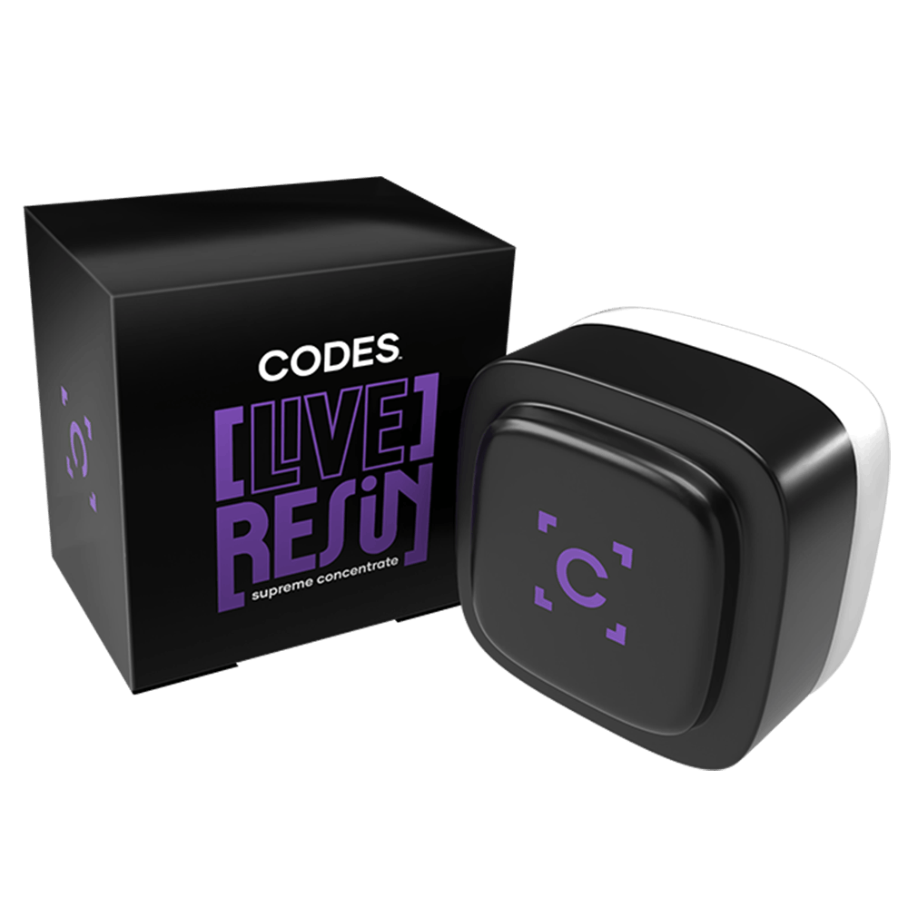 Photograph of product: Codes Super Boof Live Resin Badder | 1g