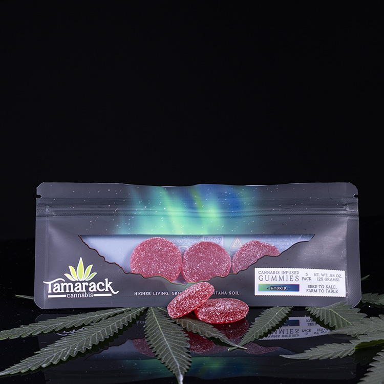 Photograph of product: REGULAR - Gummie Gems - Cherry-Lime - HYBRID - SOUR