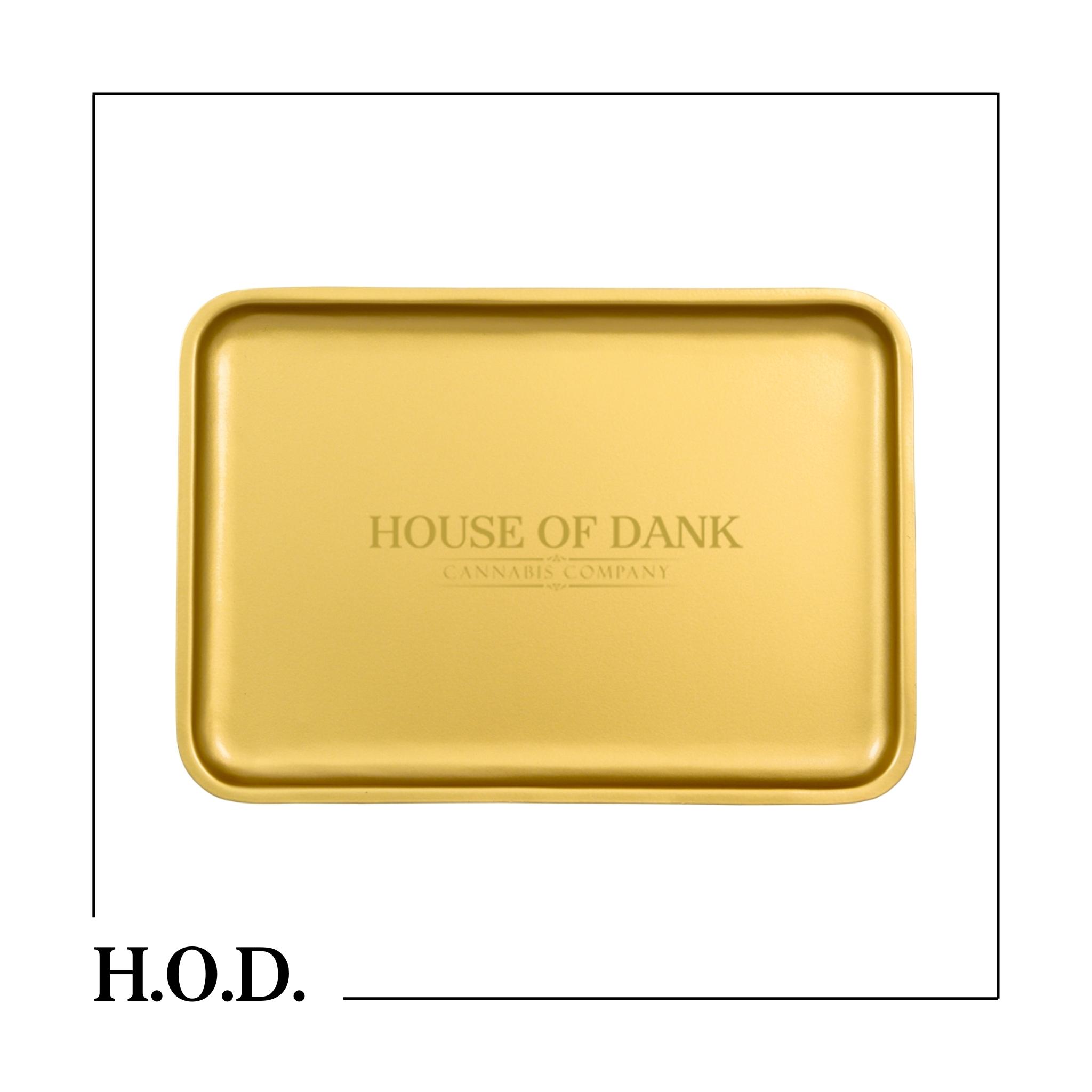 Photograph of product: H.O.D. OG Gold Rolling Tray Large