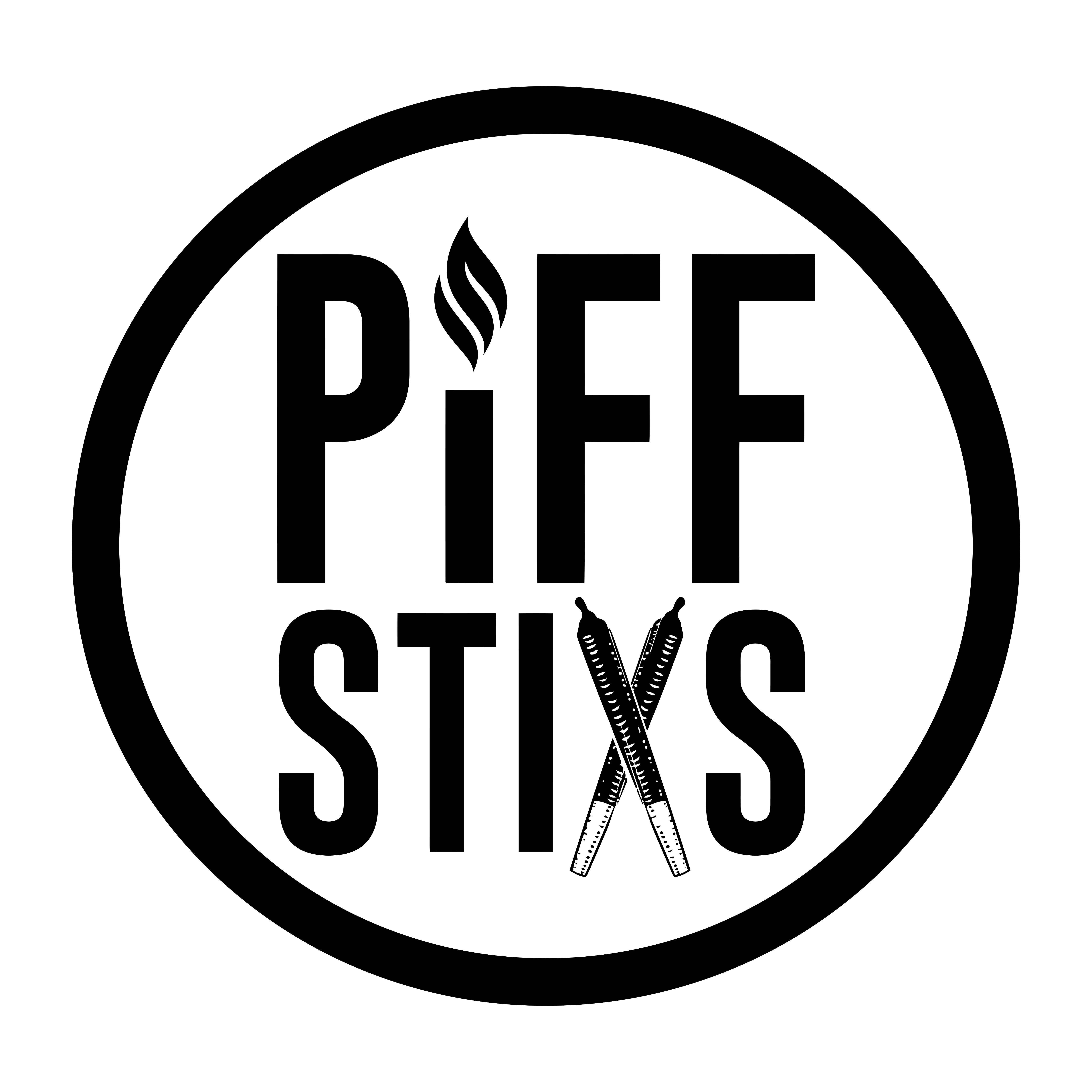 Photograph of product: Piff Stixs - White Rntz / Block Berry / Mimosa - .6G Preroll Variety 12PK