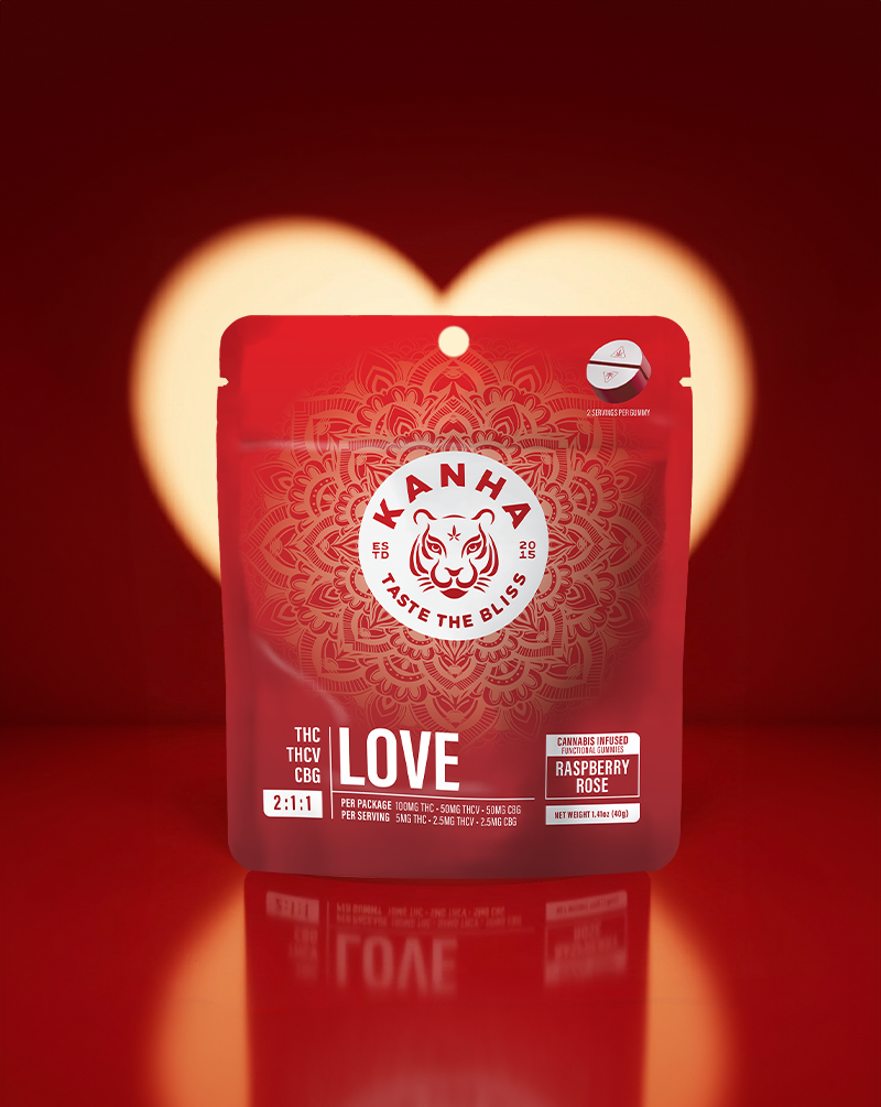 Photograph of product: FX Love Gummies | 2:1:1 100mg 10pk | KANHA