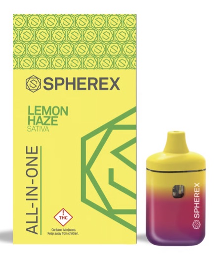 Photograph of product: Spherex Disposable (S) Lemon Haze