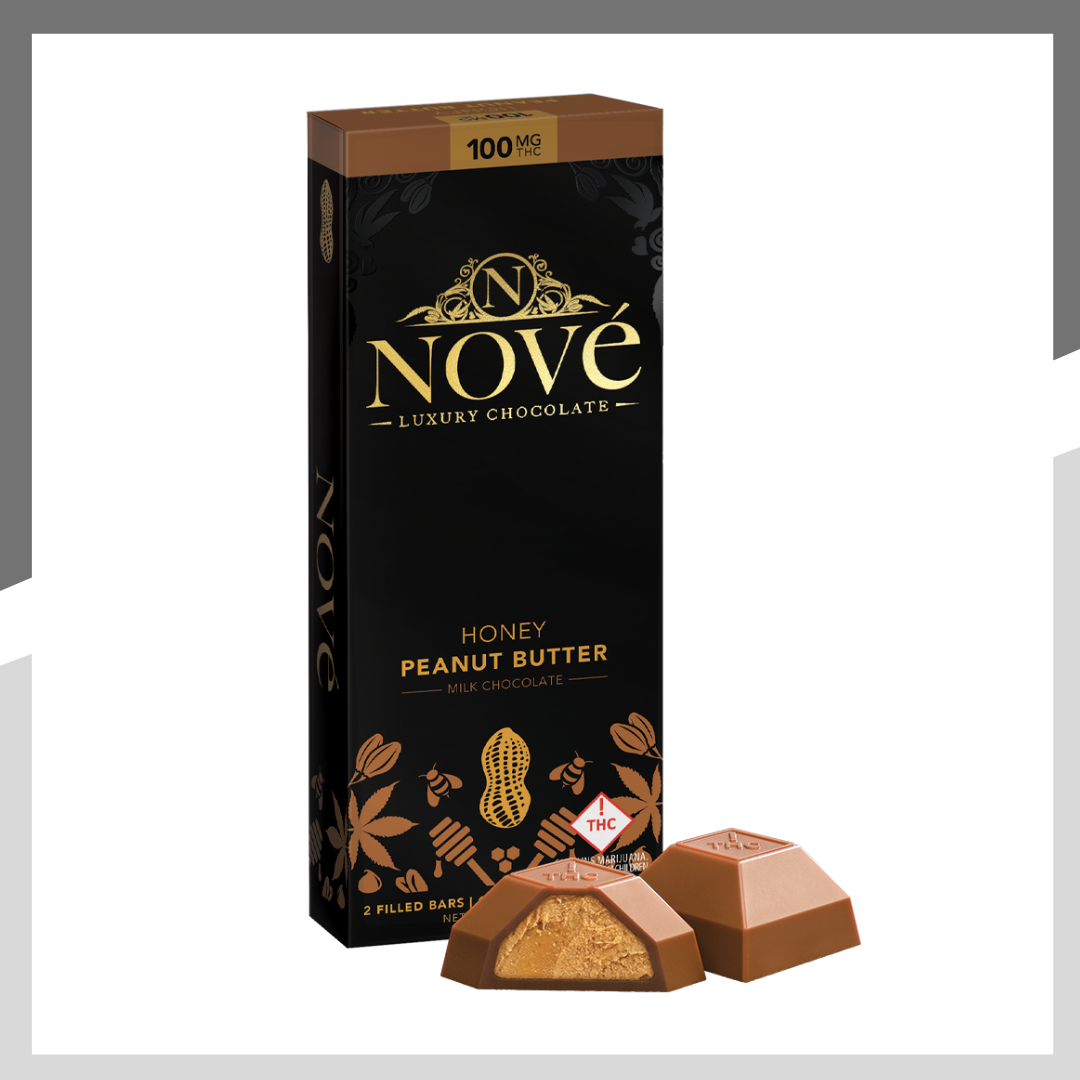 Photograph of product: Honey Peanut Butter Milk Chocolate | Chocolate | Each | 100mg