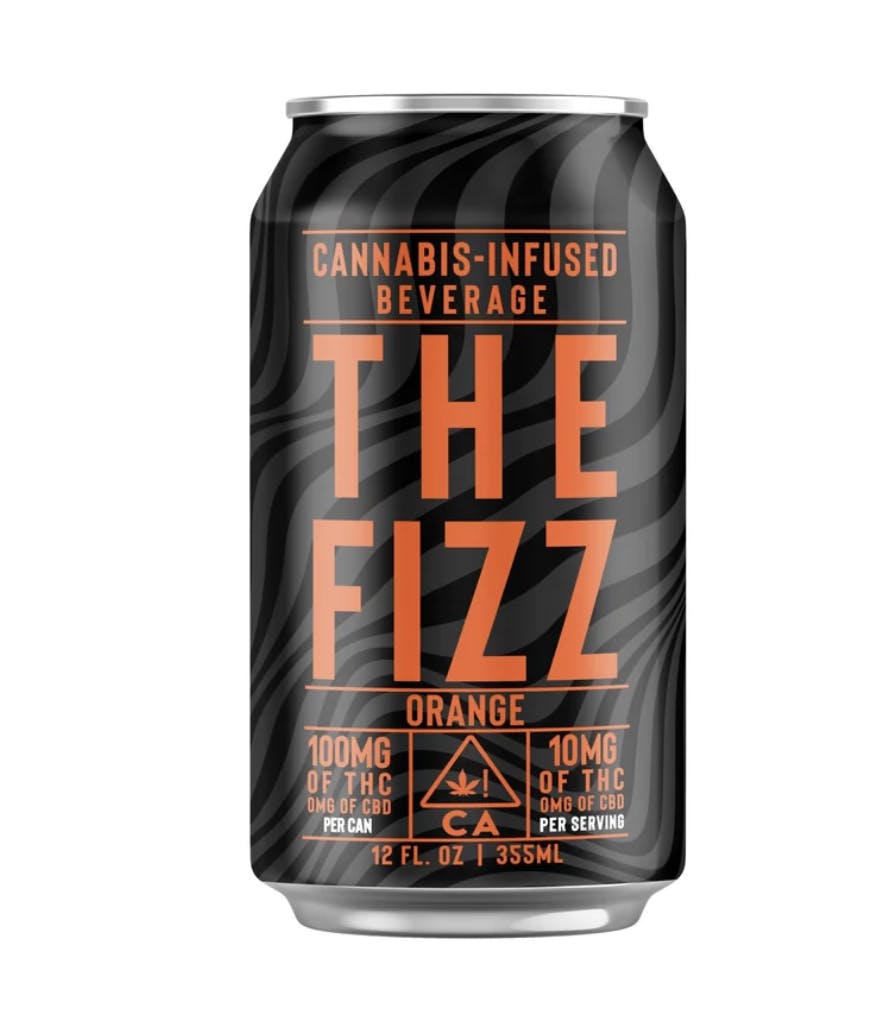 Photograph of product: 100mg Manzanita Naturals - The Fizz - Orange $8