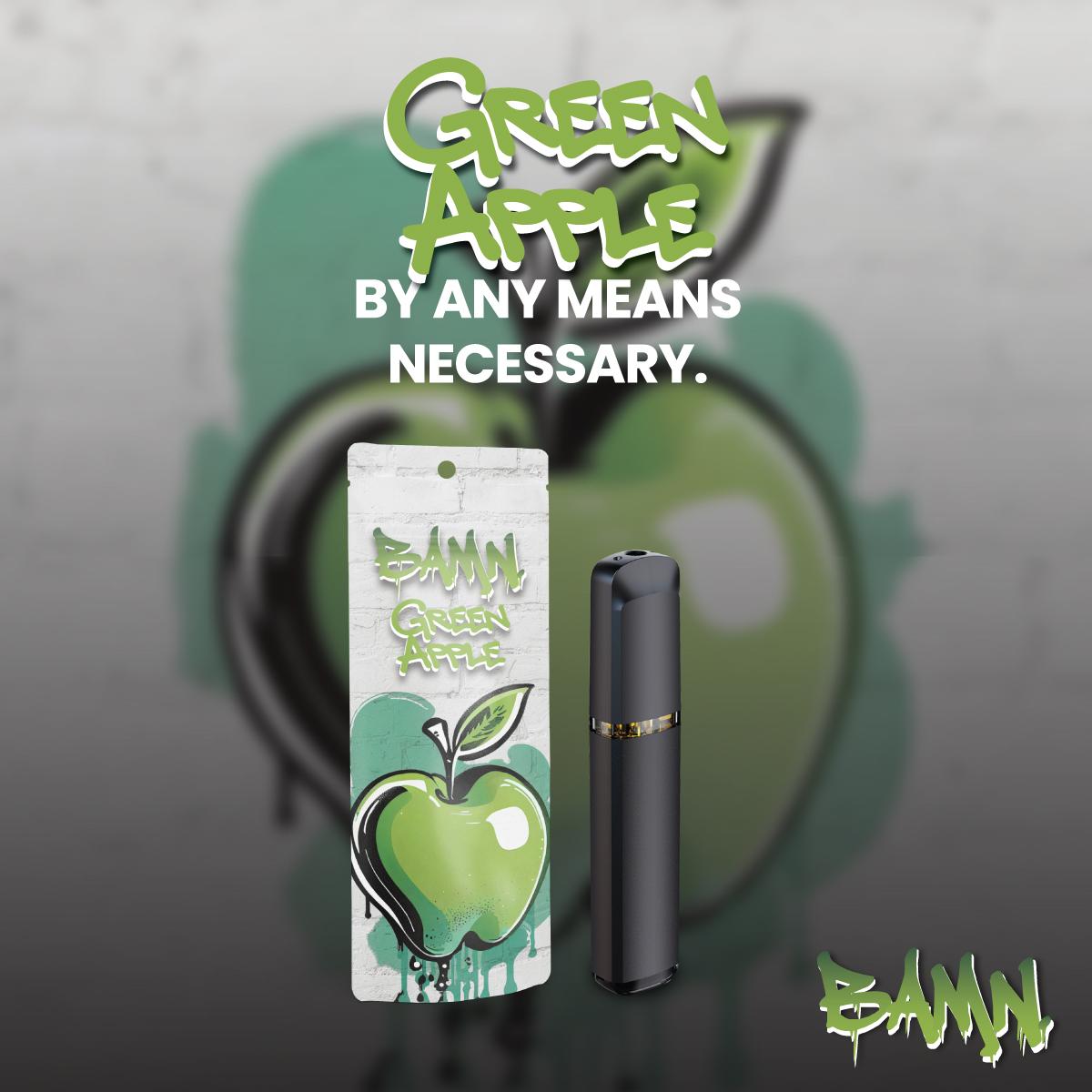 Photograph of product: BAMN | Green Apple | 1G Disposable