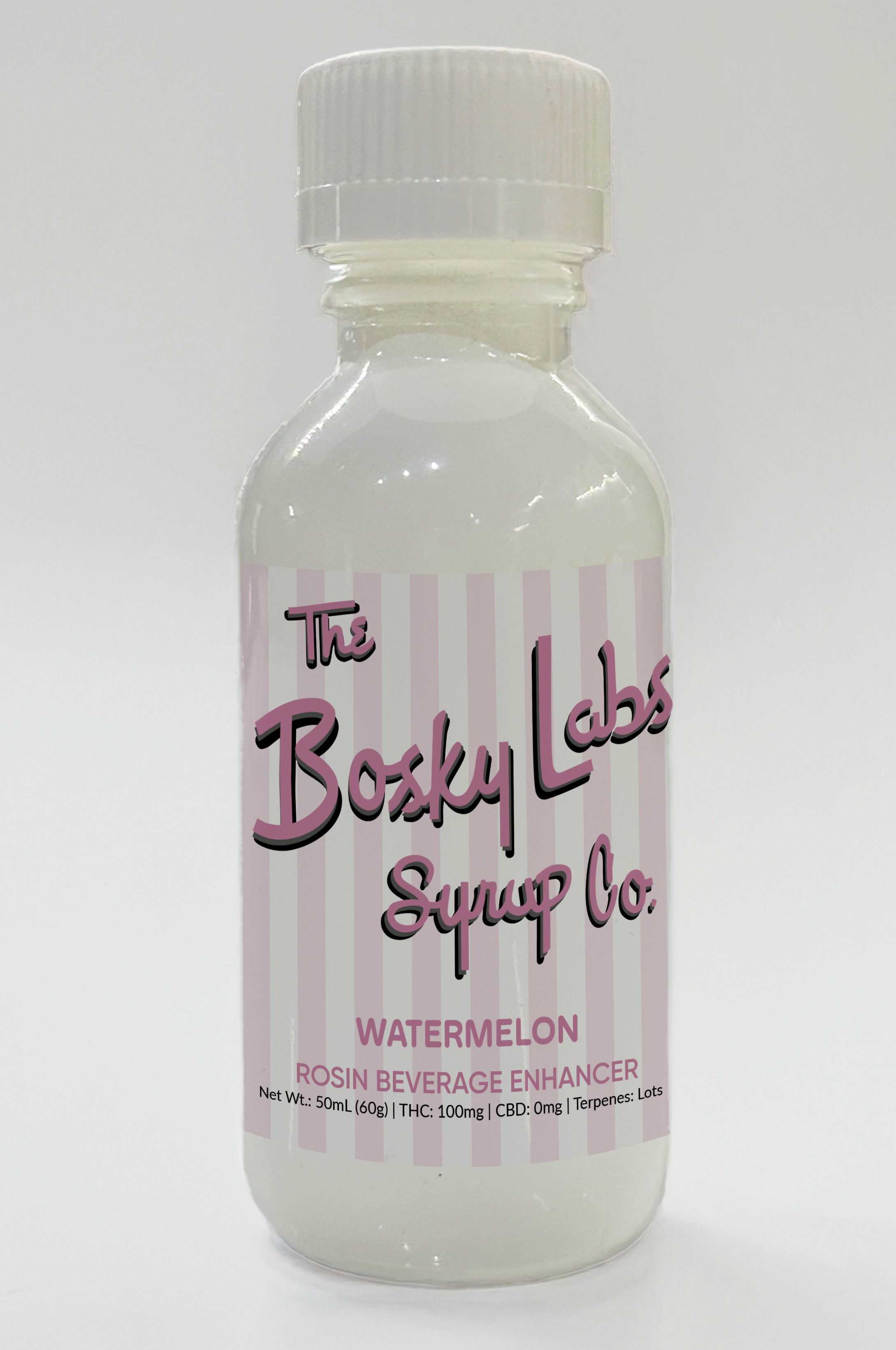 Photograph of product: Bosky Labs - Watermelon - au chocolat Rosin Infused Syrup - (100mg)