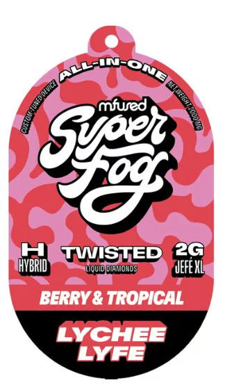Photograph of product: Lychee Lyfe  | Twisted Liquid Diamonds Disposable