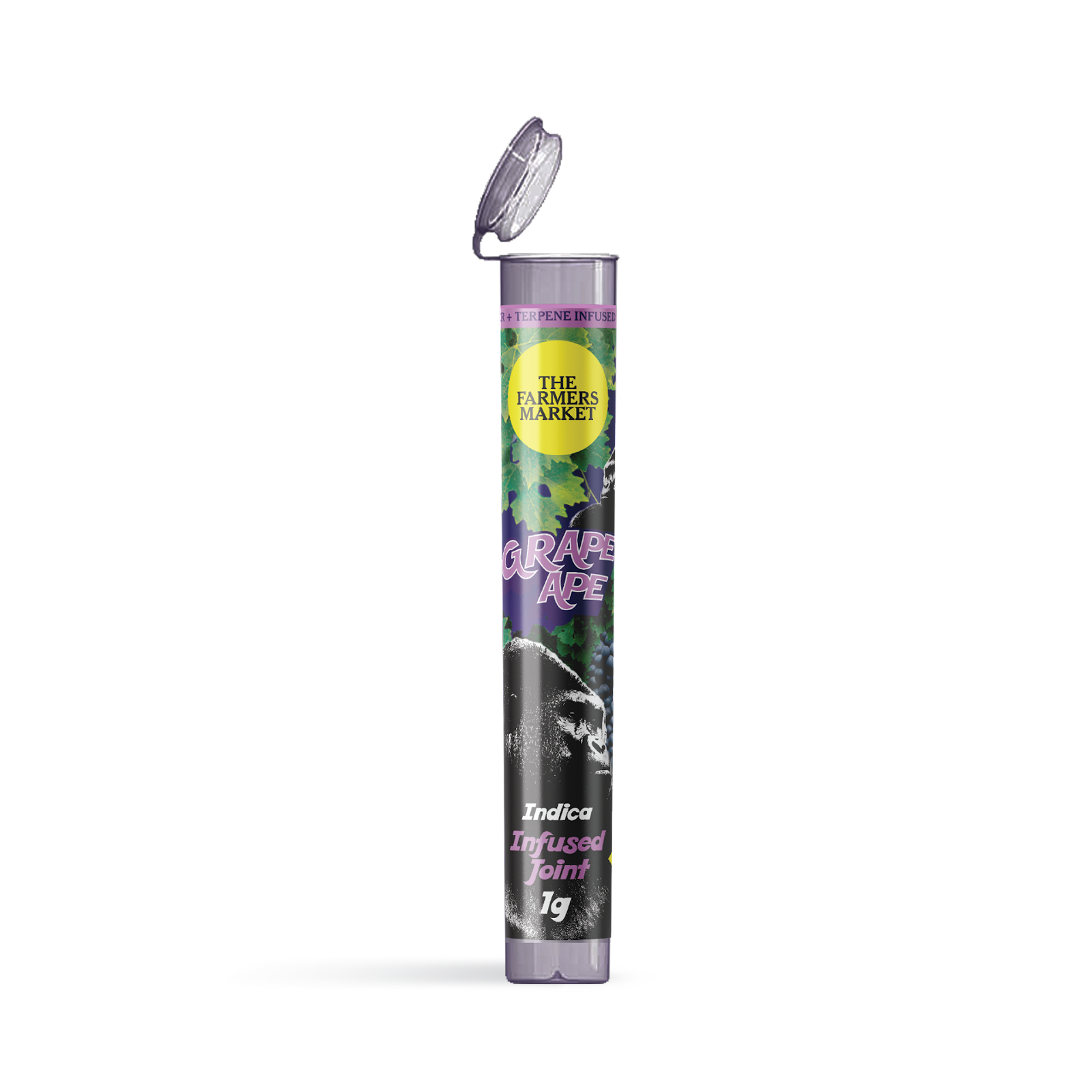 Photograph of product: Grape Ape Infused Pre-Roll | 1g