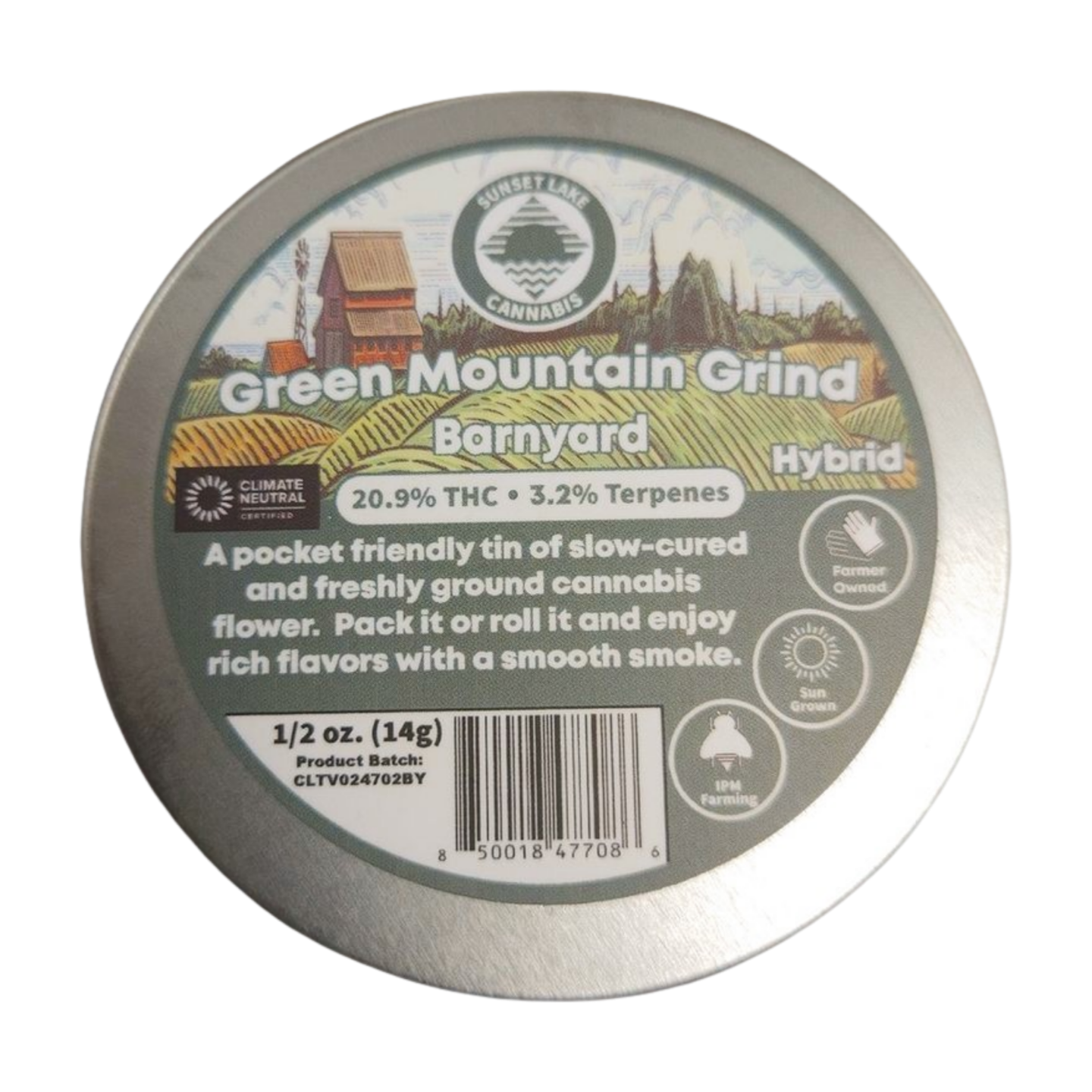Photograph of Product: Pre-Ground Barnyard - 14g