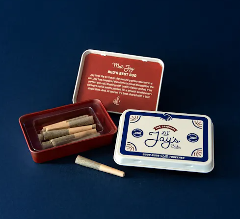 Photograph of product: Lipsmackerz | 3.5g | Pre-Roll 10pk | Lil Jay's