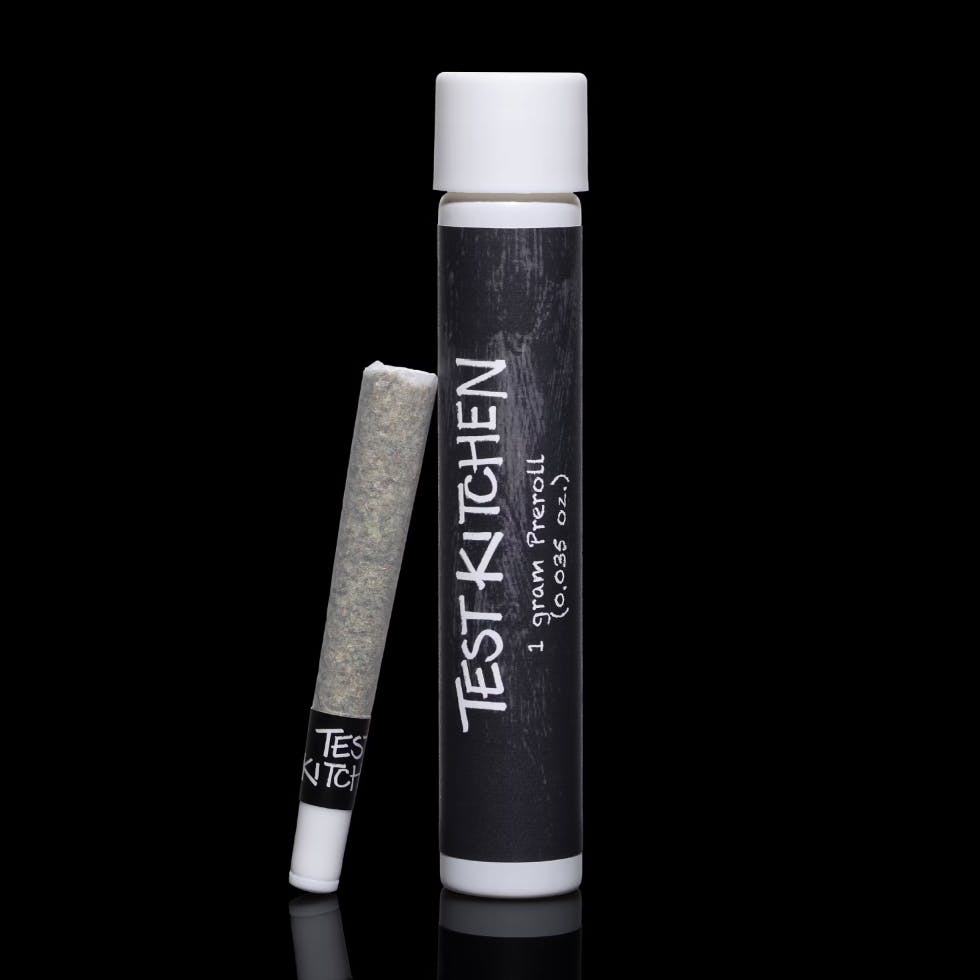 Photograph of product: GARDEN GREENS X TEST KITCHEN | ETERNITY X YELLOW MERMAID #17 PRE-ROLL 1G