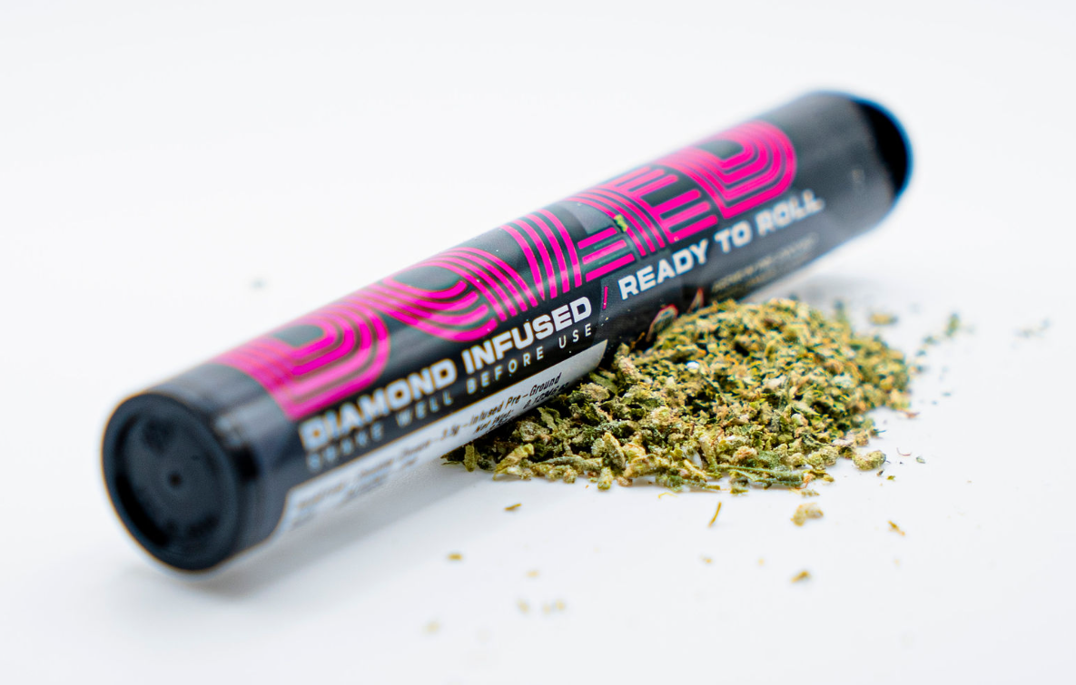 Photograph of product: Lucky Charmz Infused PreGround | Dazed - 3.5g