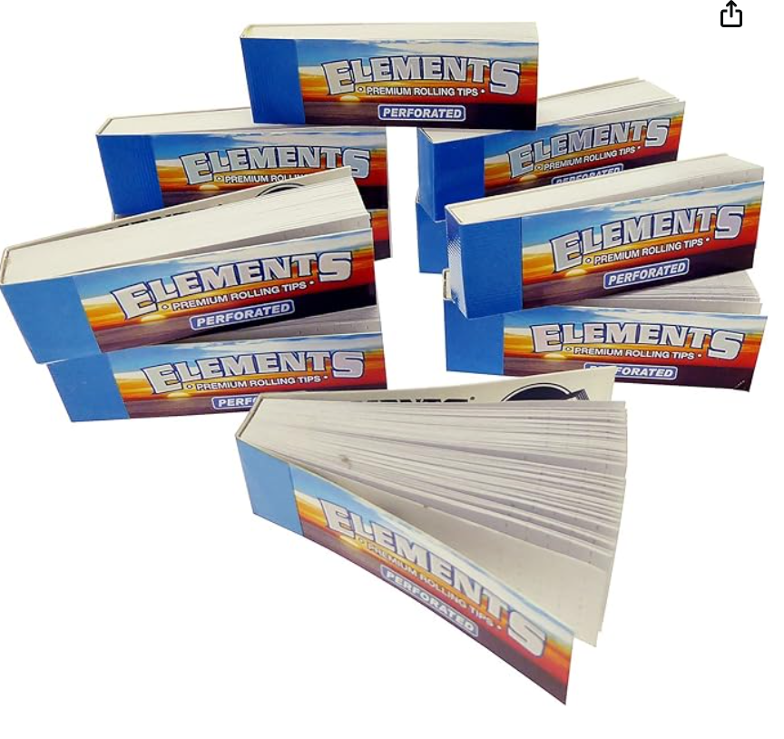 Photograph of product: Elements - Perforated Rolling Tips