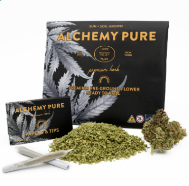 Photograph of product: Alchemy Pure | Infused Pre Ground | Midnight Blend - 14g