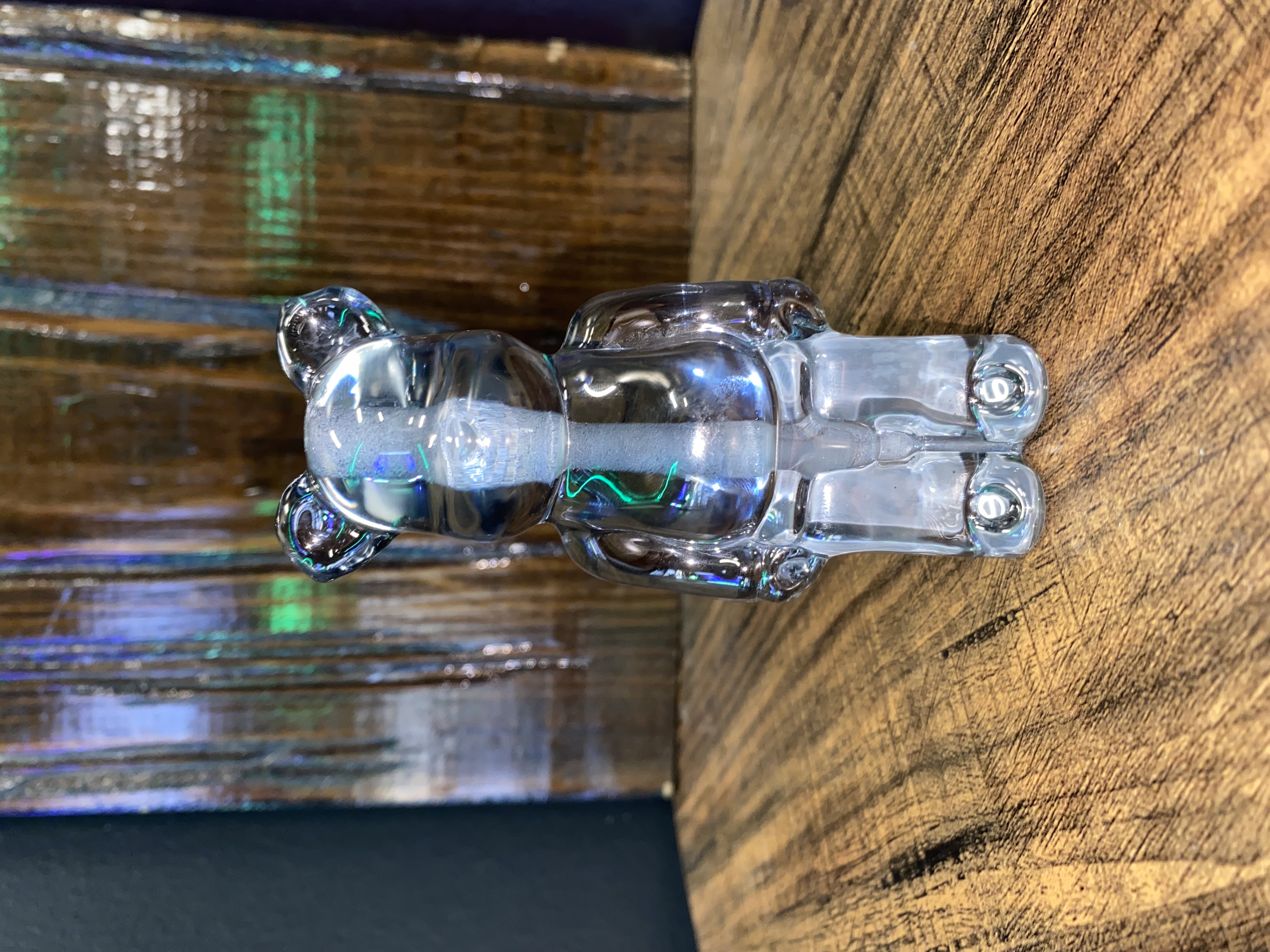 Photograph of product: Bear Glass Hand Pipe | 4.25"