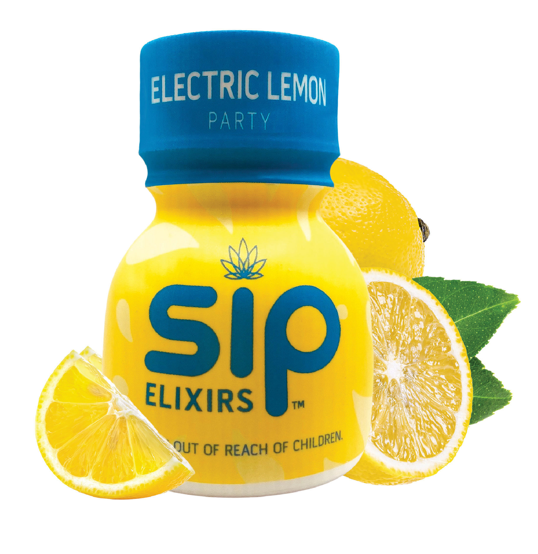 Photograph of product: Sip | Electric Lemon Party Elixir | 100mg