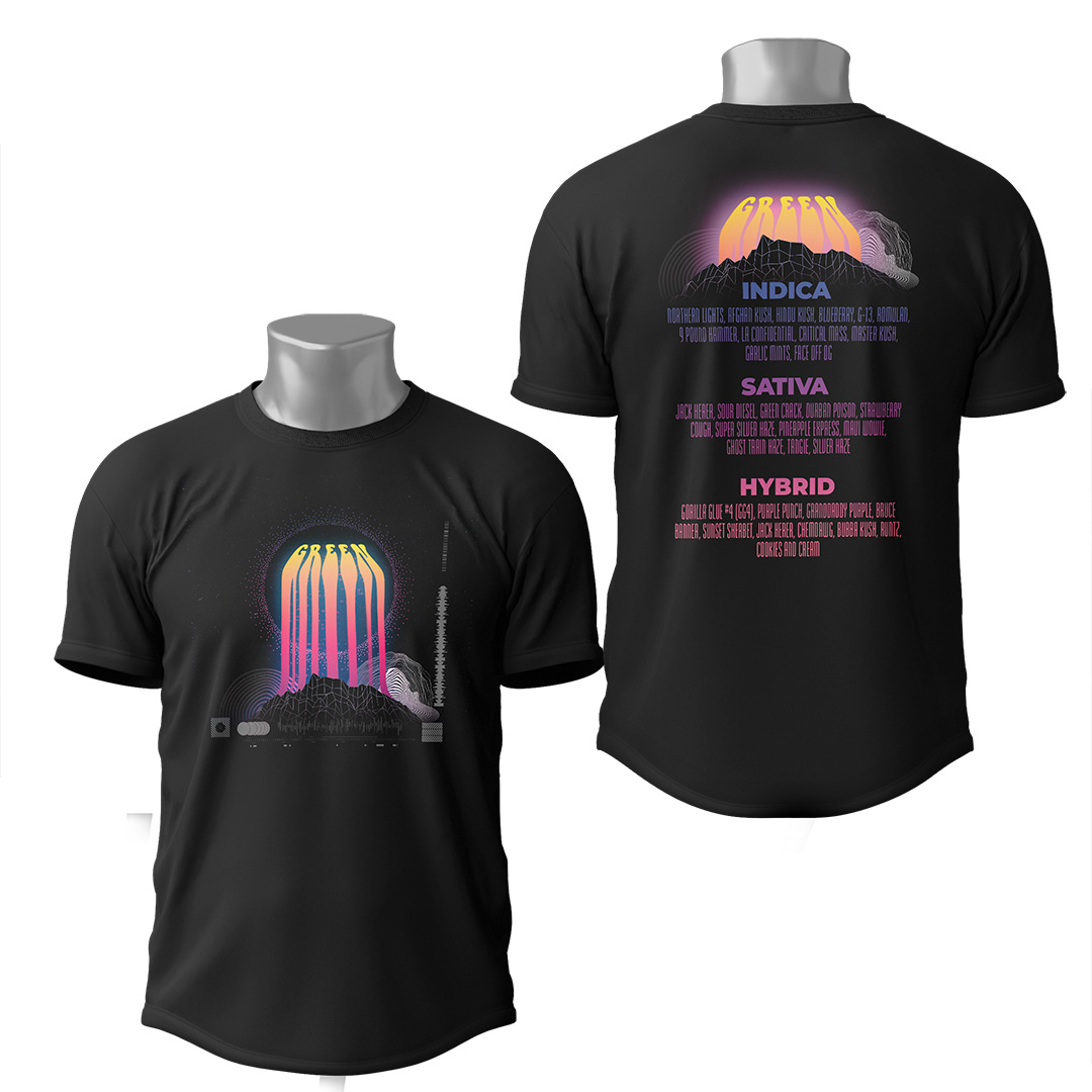 Photograph of product: Green | Concert Tee Size-XXL