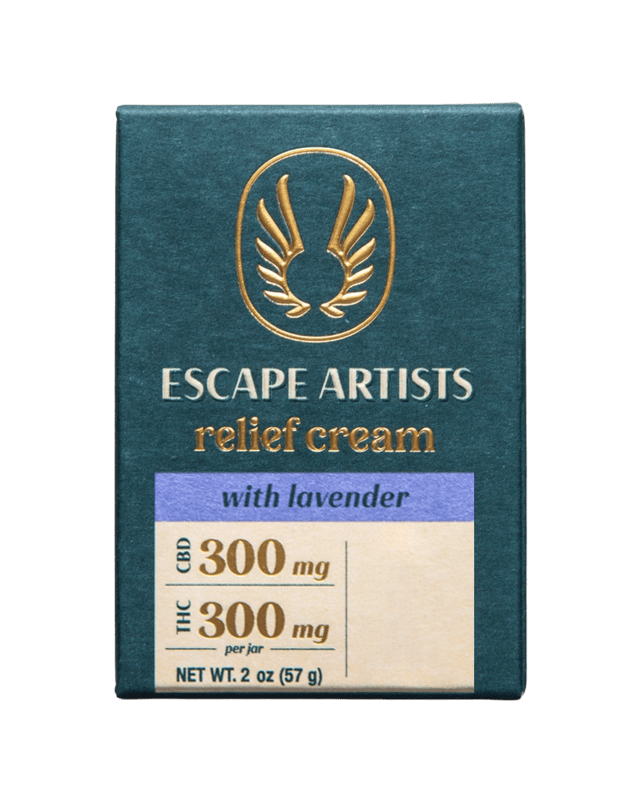 Photograph of product: Escape Artists | Lavender 300mg 1:1 TH-oui:CBD
