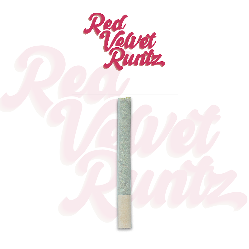 Photograph of product: Red Velvet Runtz Pre-roll