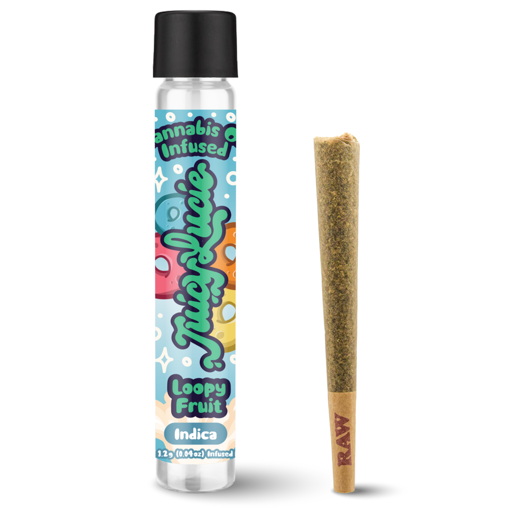 Photograph of product: Juicy Lucie | Loopy Fruit Infused Pre-Roll | 1.2g