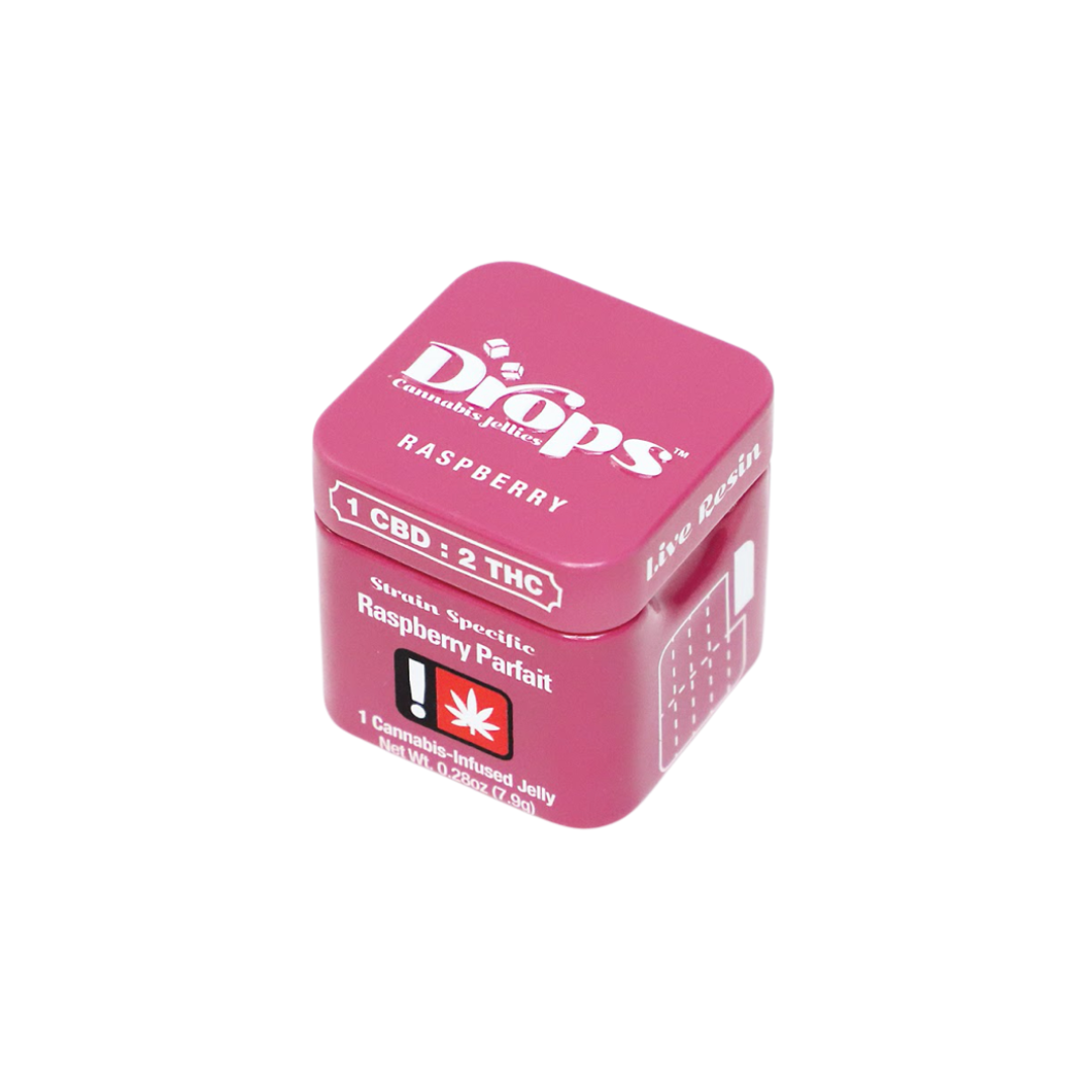 Photograph of product: Drops - Raspberry 1:2 Single