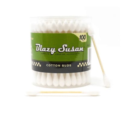Photograph of product: Blazy Susan I White Cotton Buds | 100 count