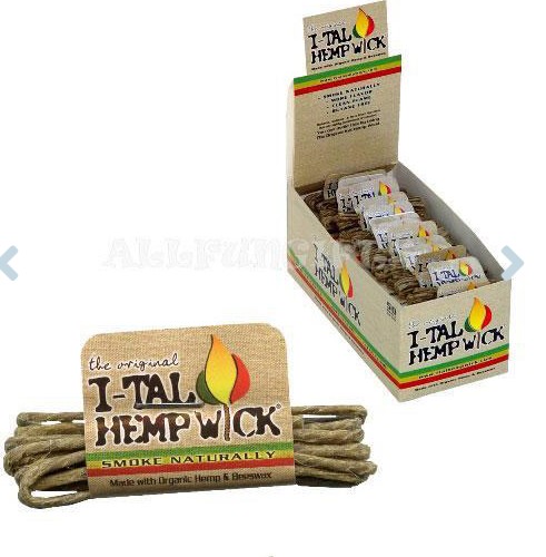 Photograph of product: I-TAL Hemp Wick