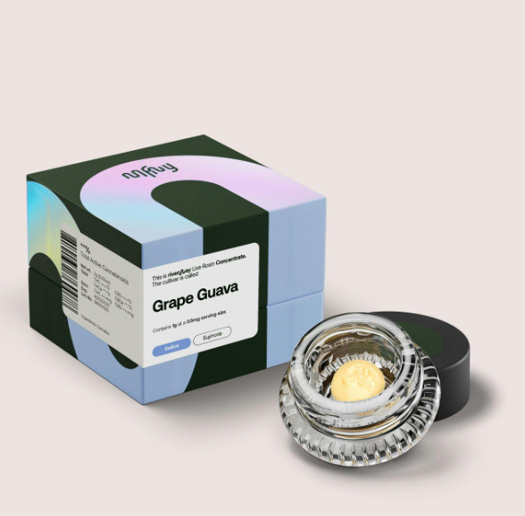 Photograph of product: MFNY | Grape Guava | Cold Cured Live Rosin Badder