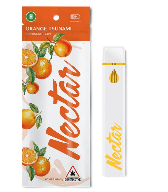 Photograph of product: Orange Tsunami Disposable | Nectar