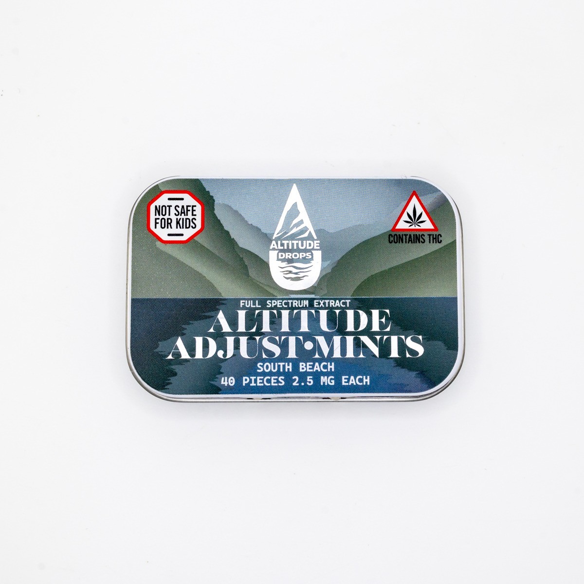 Photograph of product: Adjust-Mints (Peppermint) | 100mg