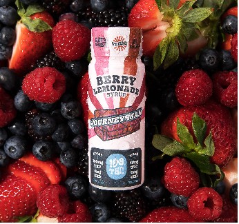 Photograph of product: Journeyman - Berry Lemonade - Syrup 100 mg
