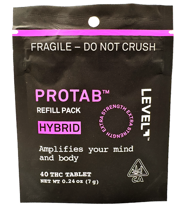 Photograph of product: Level | Protab Hybrid Refill Pack | 7G 40TH-oui Tablets