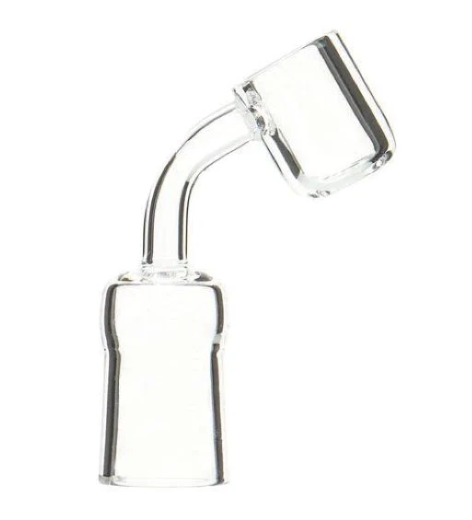 Photograph of product: 45 Degree - 4mm Thick Quartz Banger  18mm Female