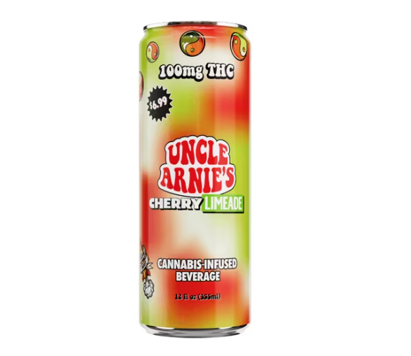 Photograph of product: Cherry Limeade [H] | 12oz 100mg Beverage | Uncle Arnie's