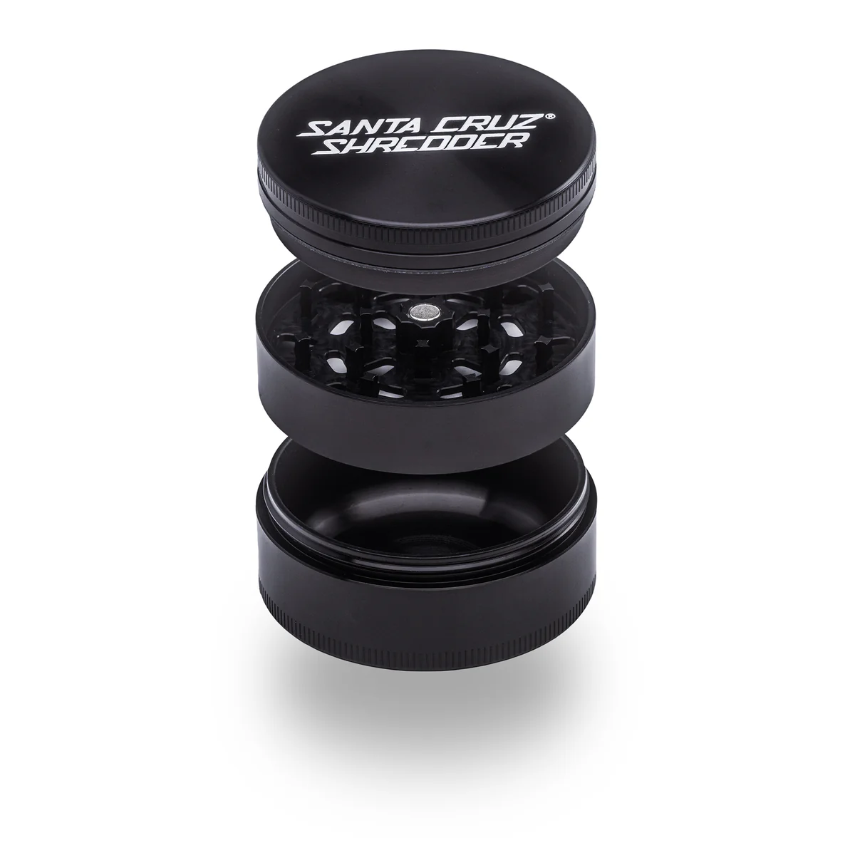 Photograph of product: SCS Black Shredder Large 3-Piece Grinder