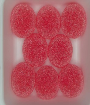 Photograph of product: Green House Social LLC | 100mg | Strawberry Kiwi Rosin Gummies