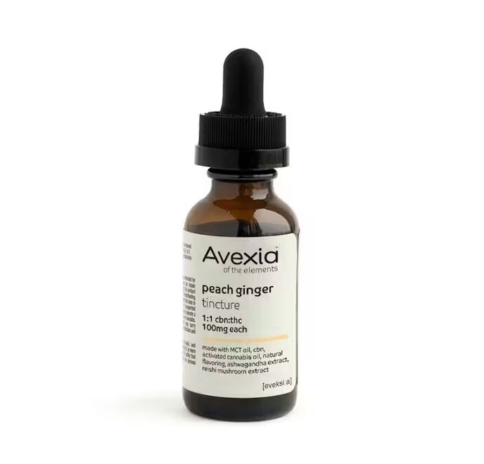 Photograph of product: PEACH GINGER 1:1 | 100MG