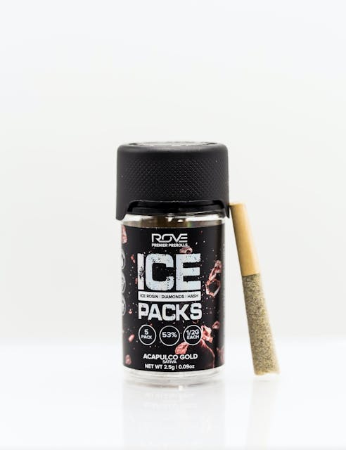 Photograph of product: Acapulco Gold | .5g x 5 Triple Infused Pre-Roll Pack