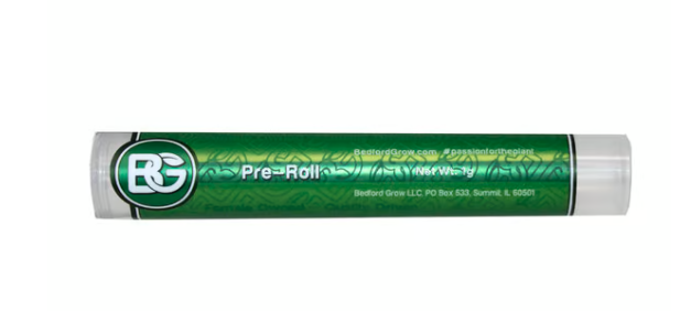 Photograph of product: Pre-Roll Diamond Infused Frosted Apricot | 1g