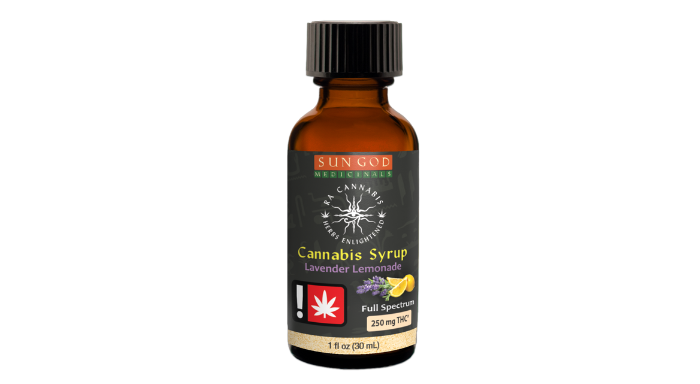 Photograph of product: Ra Oui'd Lavender Lemonade Syrup