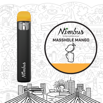 Photograph of product: Nimbus | Masshole Mango Haze | Disposable Vape | .5g