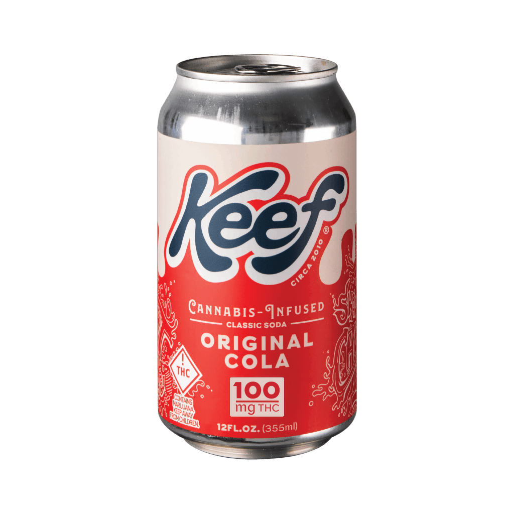 Photograph of product: Keef Classic Soda Original Cola - 100mg MED