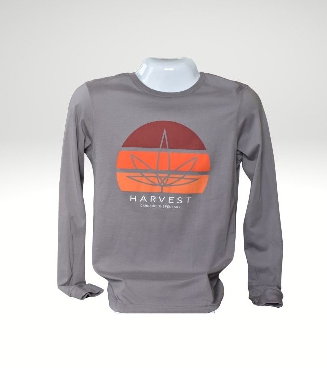 Photograph of product: Harvest - Long Sleeve T - Circle - Grey - S